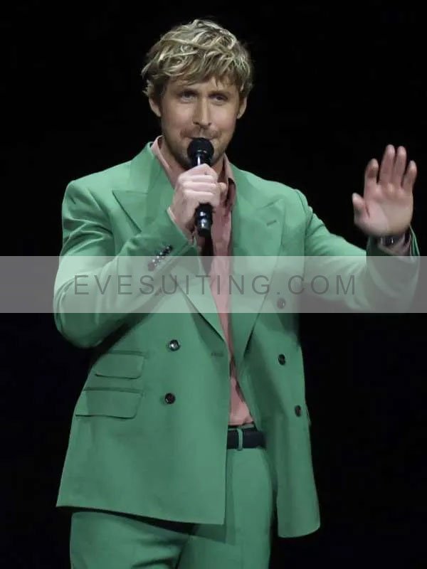 The Fall Guy 2024 Ryan Gosling Green Blazer