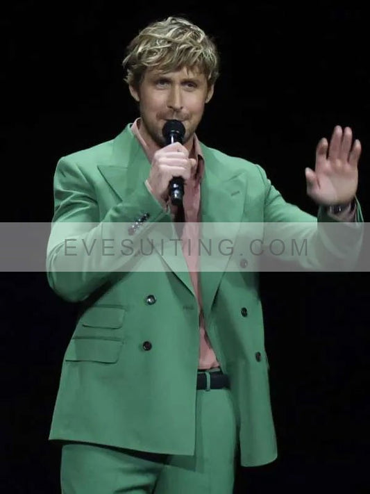 The Fall Guy 2024 Ryan Gosling Green Blazer