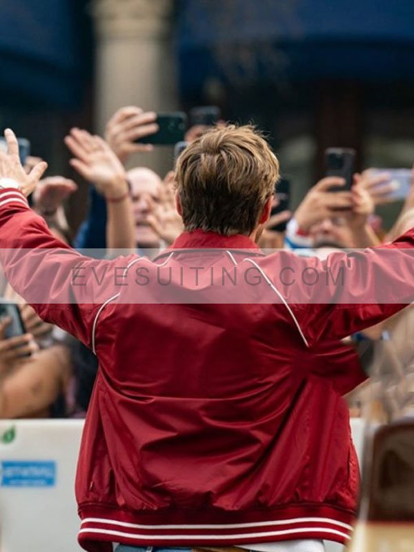 The Fall Guy Red Bomber Jacket