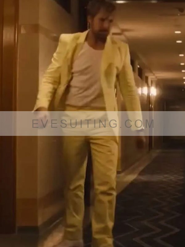 The Fall Guy Ryan Gosling Yellow Blazer