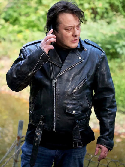 The Forest Hills 2024 Edward Furlong Leather Jacket