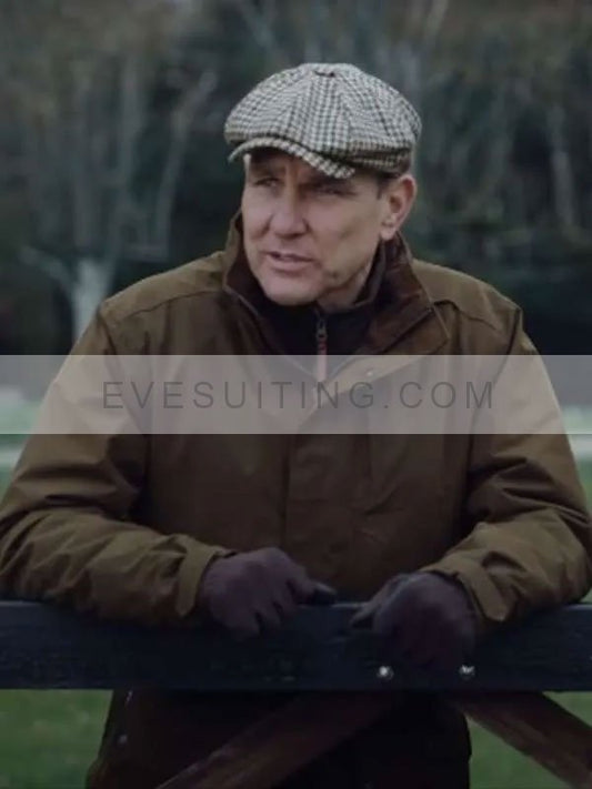 The Gentlemen 2024 Geoff Seacombe Brown Jacket