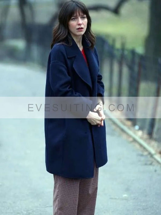 The Girls On The Bus 2024 Sadie McCarthy Blue Coat