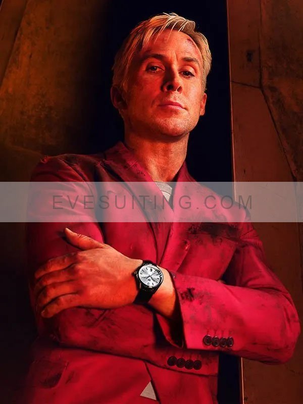 The Gray Man Court Gentry Red Blazer