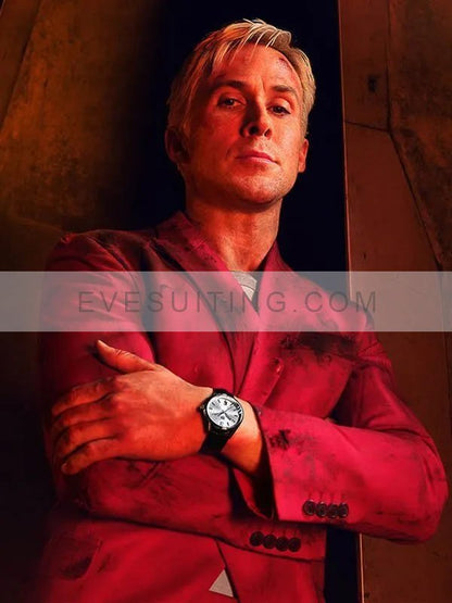 The Gray Man Court Gentry Red Blazer