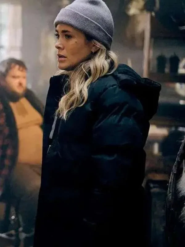 The Hunting Party Melissa Roxburgh Puffer Jacket