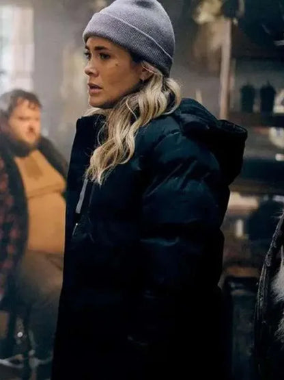 The Hunting Party Melissa Roxburgh Puffer Jacket