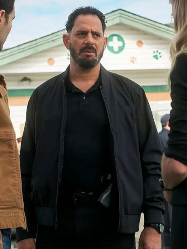 The Hunting Party S01 Patrick Sabongui Bomber Jacket