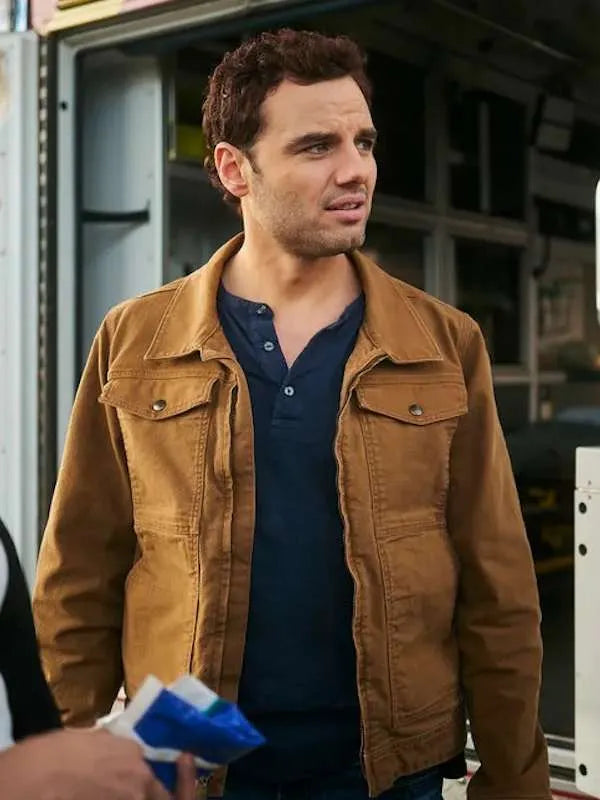 The Hunting Party S01 Shane Florence Brown Jacket