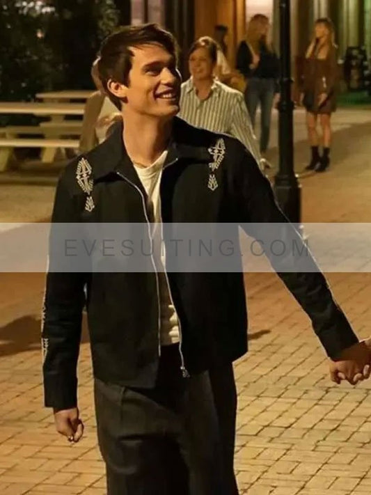 The Idea of You 2024 Nicholas Galitzine Black Jacket