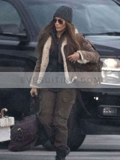 The Mother Shearling Jacket