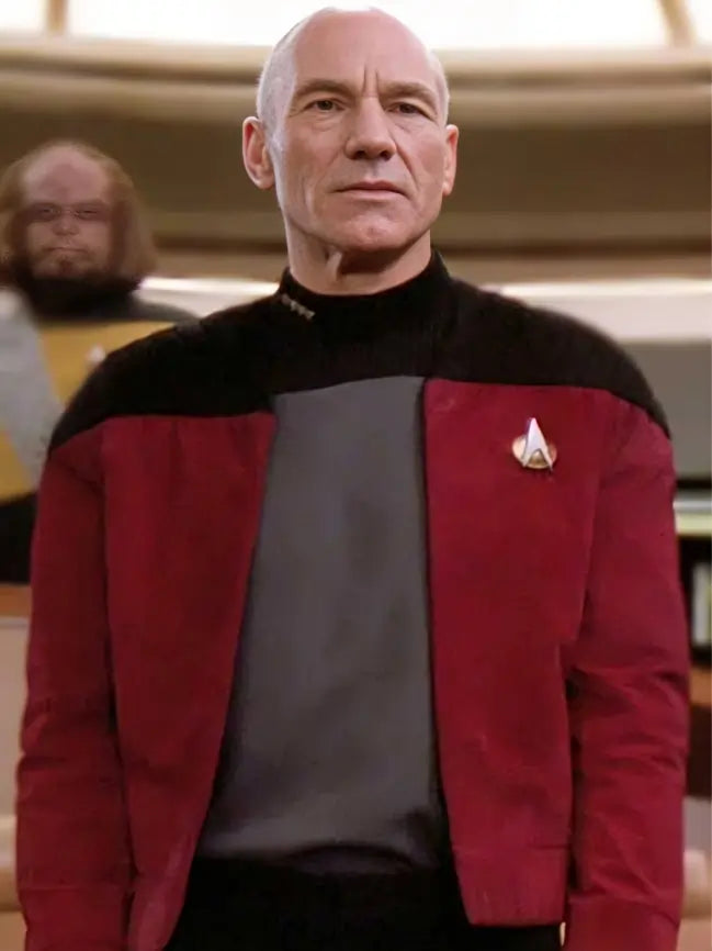 The Next Generation Captain Picard Red Jacket
