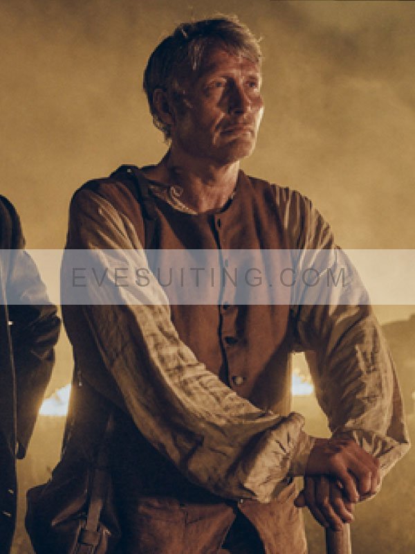 The Promised Land 2024 Ludvig von Kahlen Brown Vest