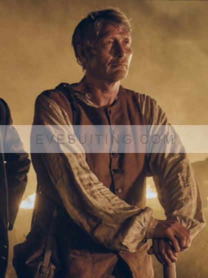 The Promised Land 2024 Ludvig von Kahlen Brown Vest