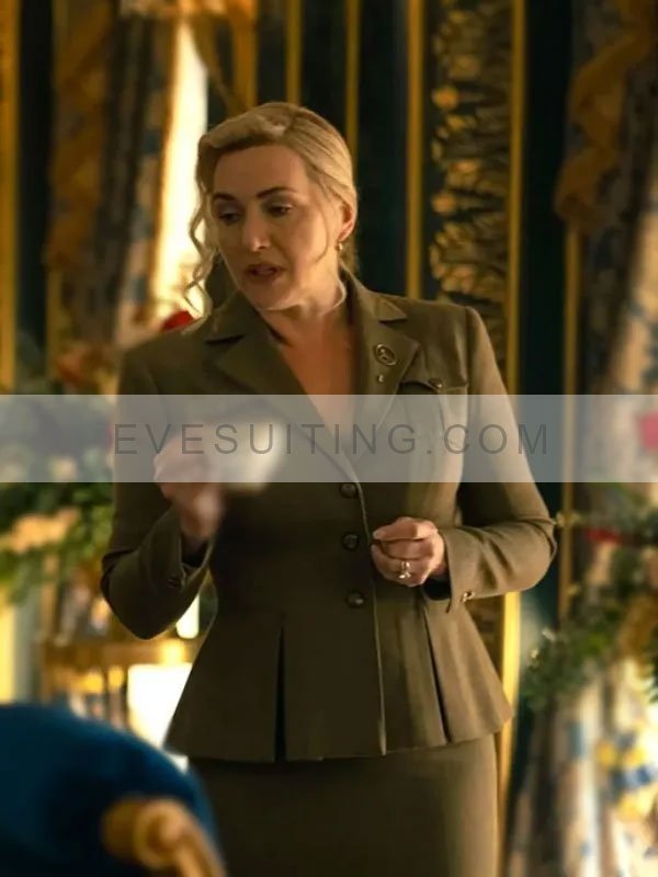 The Regime 2024 Kate Winslet Military Blazer