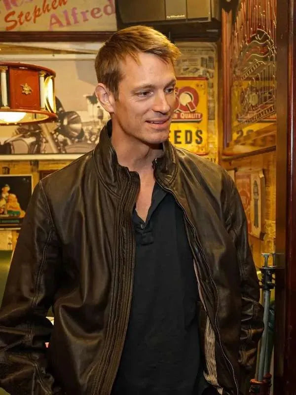 The Silent Hour 2024 Joel Kinnaman Black Jacket