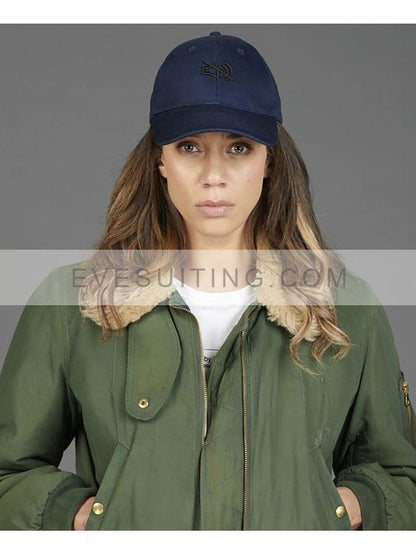 The Stranger Hannah John-Kamen Cropped Jacket