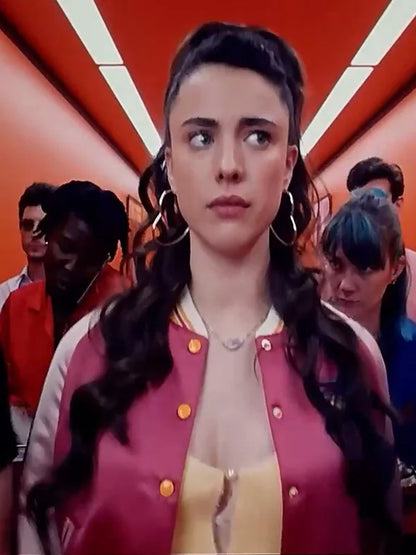 The Substance 2024 Margaret Qualley Bomber Jacket