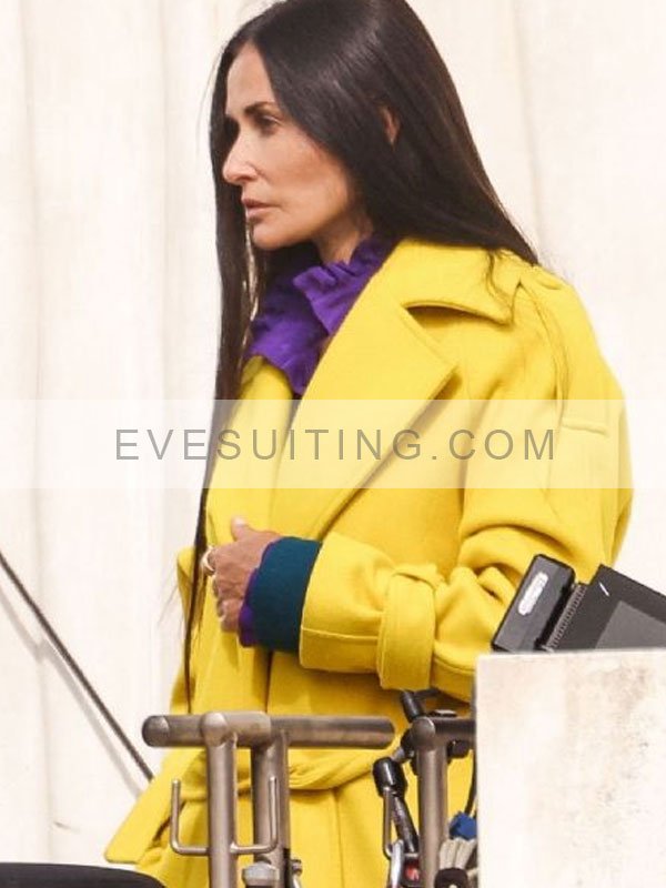 The Substance Demi Moore Coat