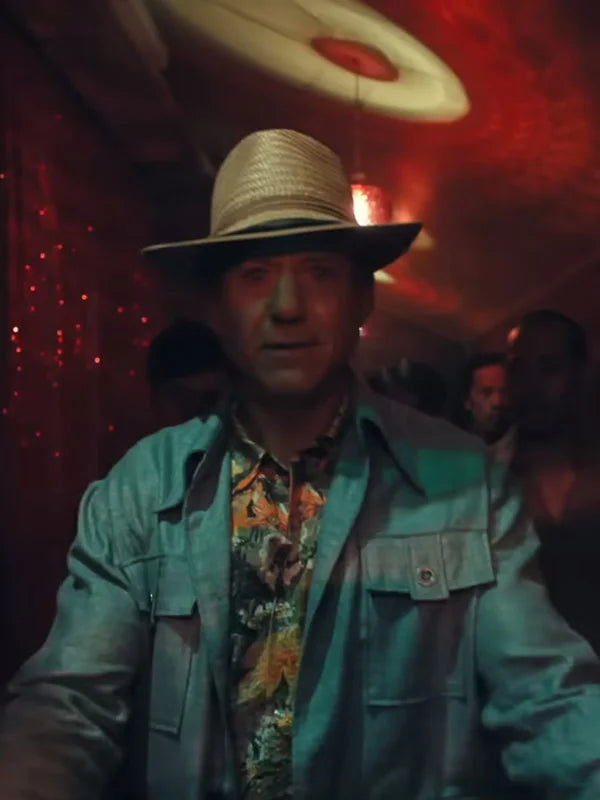 The Sympathizer 2024 Robert Downey Jr. Grey Jacket