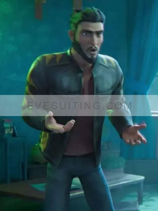 The Tiger’s Apprentice 2024 Mr. Hu Leather Jacket