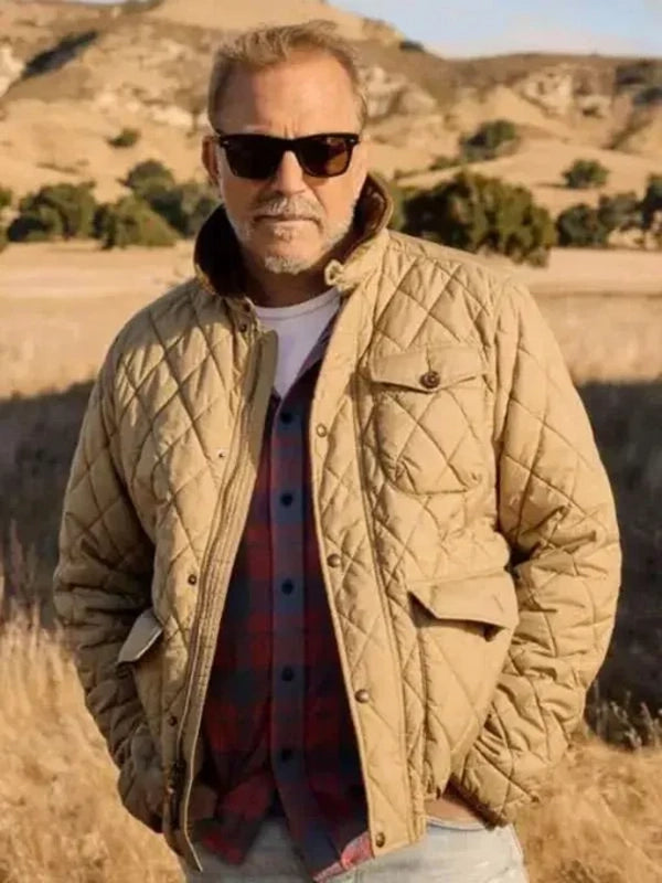 The West 2025 Kevin Costner Quilted Jacket