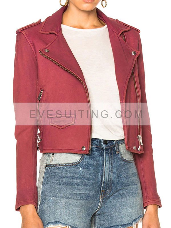 The Woman In The House Lisa Leather Jacket