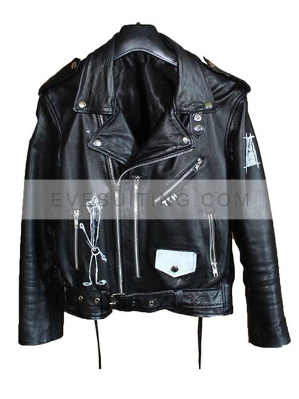 These Things Happen When It’s Dark Out Leather Jacket