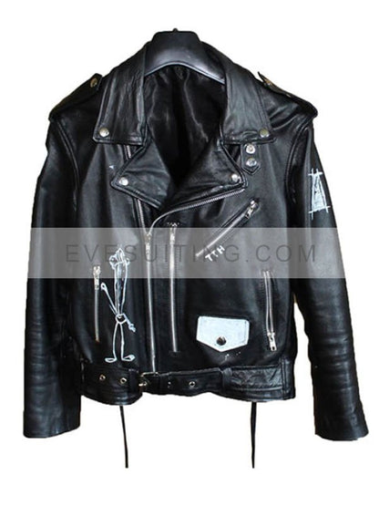 These Things Happen When It’s Dark Out Leather Jacket