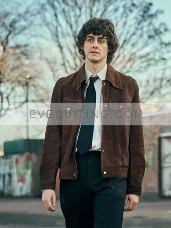 This Town Ben Rose Suede Jacket