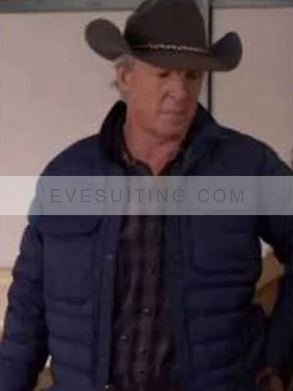 Tim Fleming Tv Series Heartland Purple Parachute Jacket