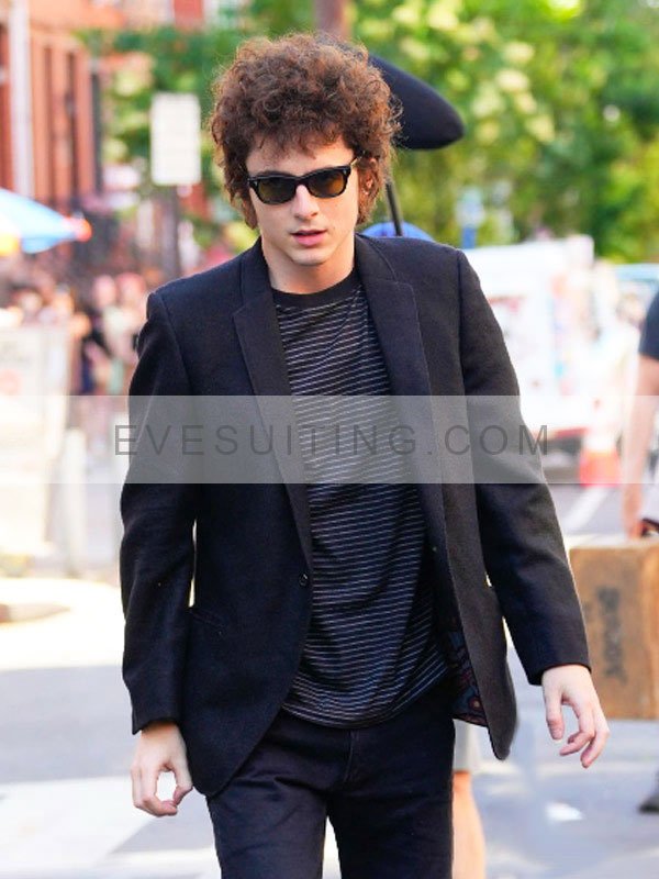 Timothée Chalamet A Complete Unknown Black Blazer