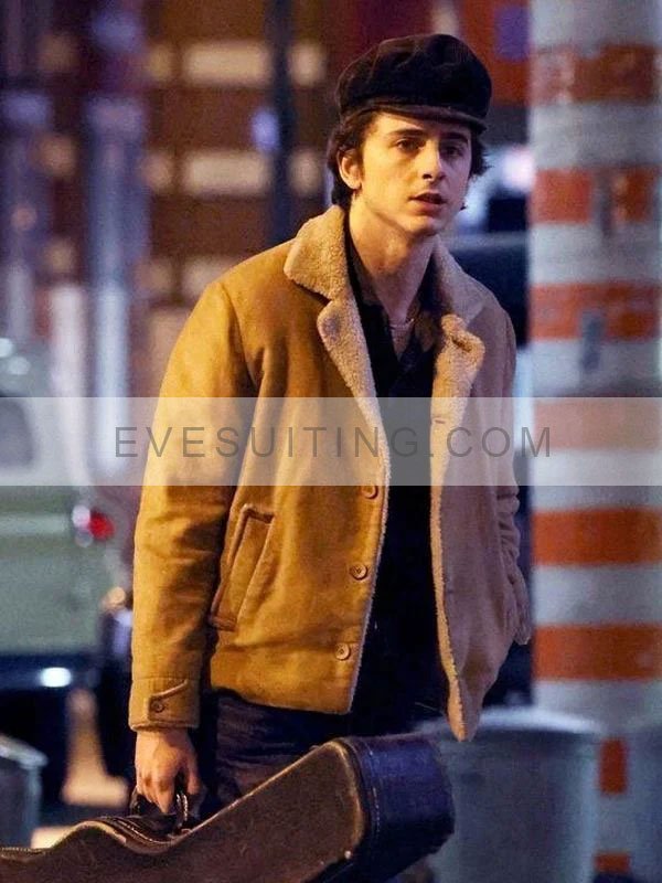 Timothée Chalamet A Complete Unknown Sherpa Jacket