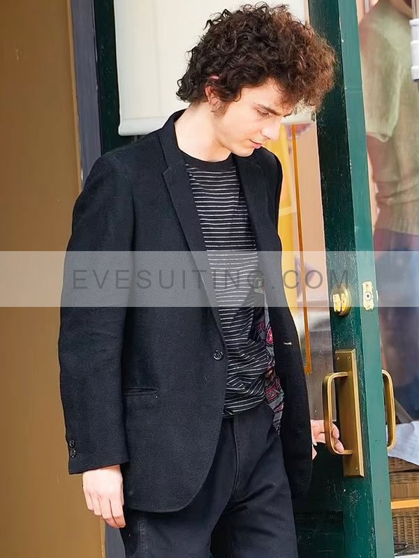 Timothée Chalamet Black Blazer