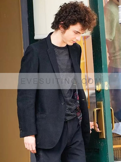 Timothée Chalamet Black Blazer