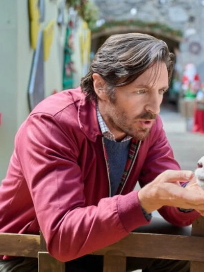 Tis the Season to Be Irish 2024 Sean Bomber Red Jacket