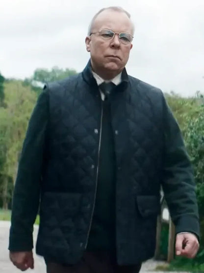 Titus Missing You Season 1 Black Quilted Vest