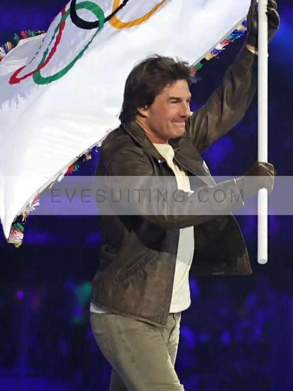 Tom Cruise Brown Leather Jacket