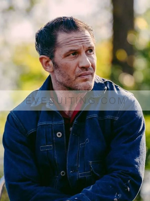 Tom Hardy The Bikeriders 2024 Denim Jacket