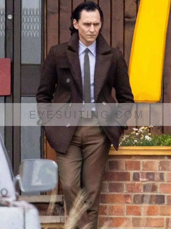 Tom Hiddleston Loki S02 Peacoat