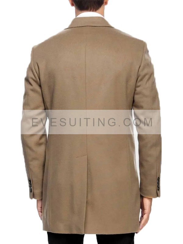 Tom Swift 2022 Isaac Brown Wool Vega Trench Coat
