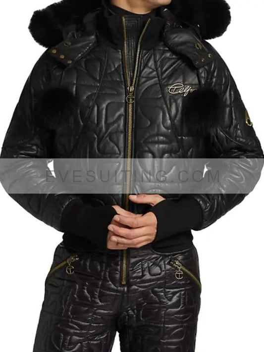 Tom Swift Tian Richards Black Bomber Jacket