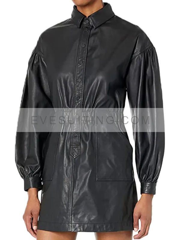 Tom Swift Zenzi Fullington Black Leather Jacket