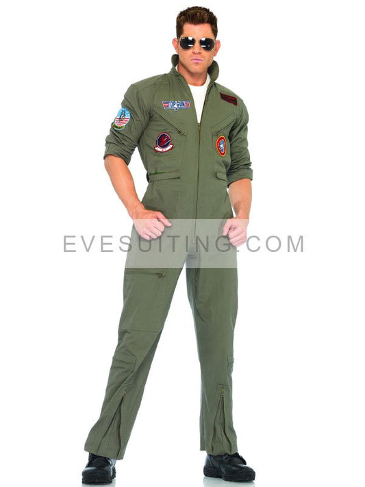 Top Gun Halloween Green Costume