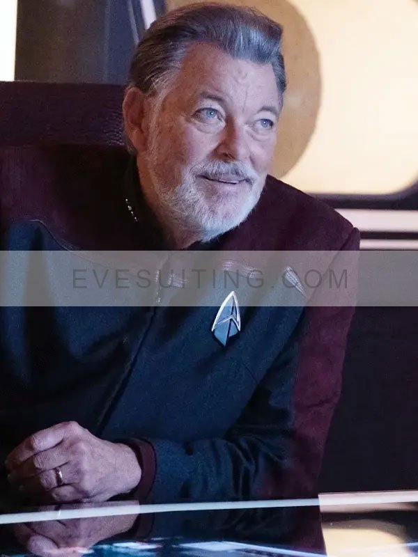 Trek Picard Season 3 Jonathan Frakes Uniform Jacket
