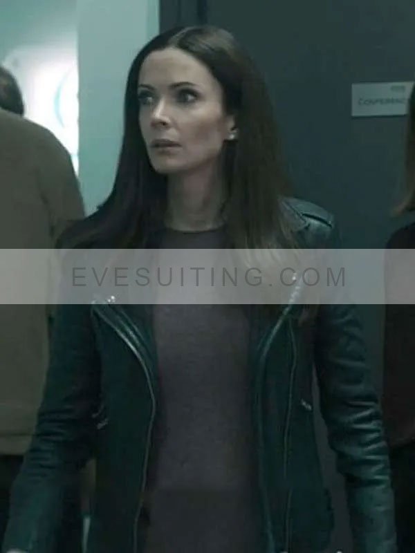 Tv Series Superman & Lois Black Biker Leather Jacket