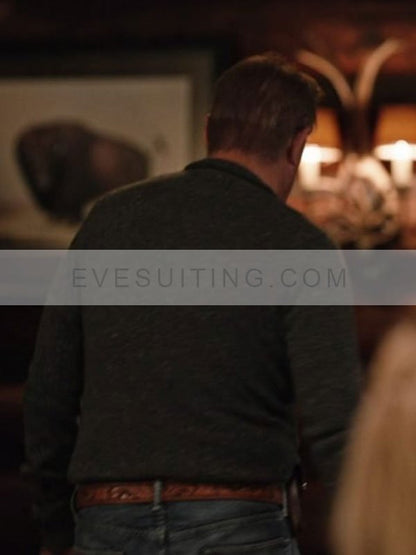 Tv Series Yellowstone S04 Black Cardigan