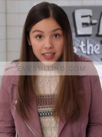 Tv Series High School Musical Nini Pink Leather Jacket