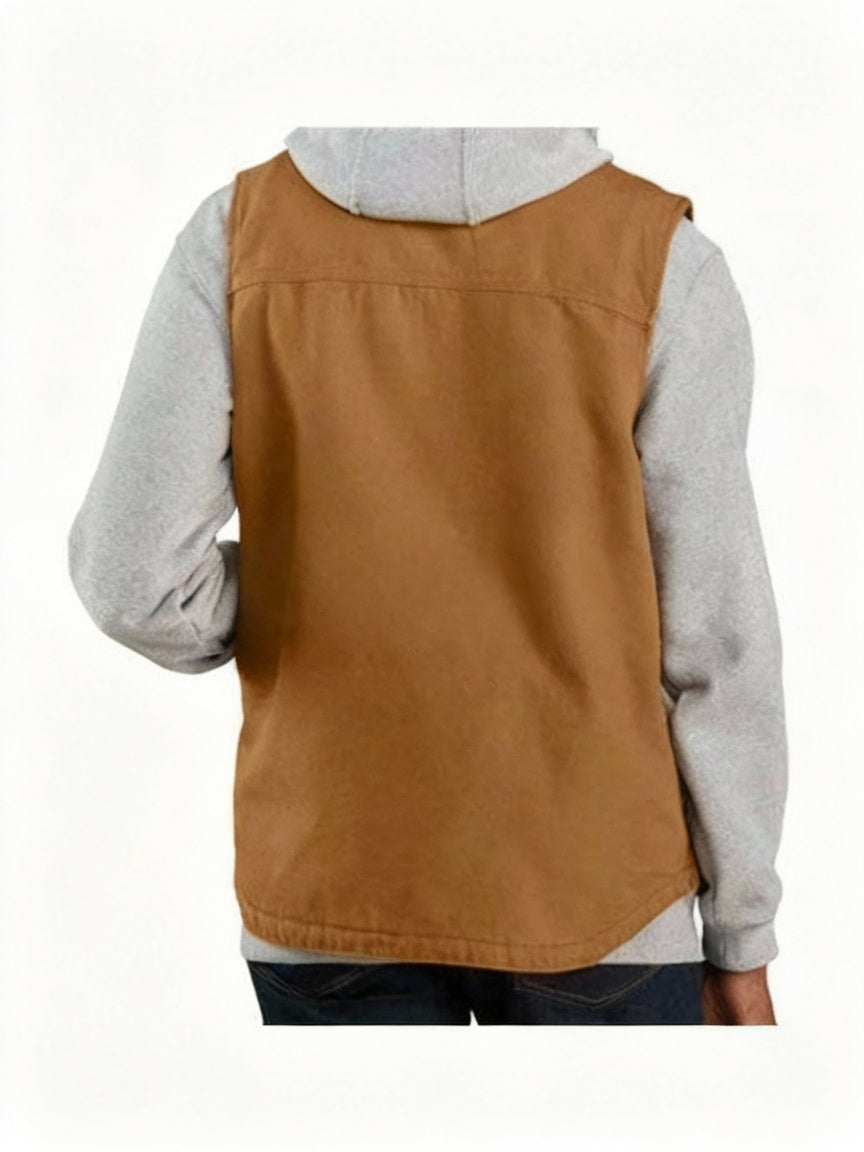 ベスト/ジレ I_am_official / quilting vest ops brown Men's Paddock Quilted Vest – Tom Beckbe