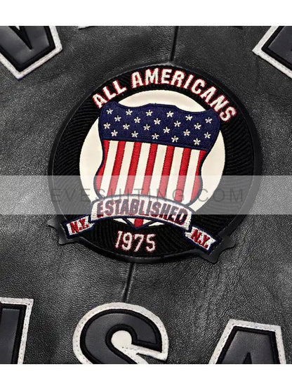 Unisex Avirex All Americans Leather Jacket